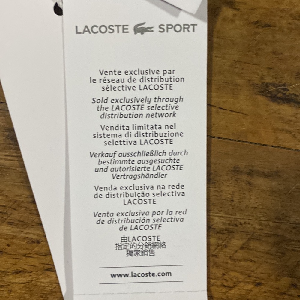 💥HOST PICK💥 NWT LACOSTE SPORT COLOUR-BLOCK SPORT LEGGING RED, PINK, GREEN - Picture 10 of 12